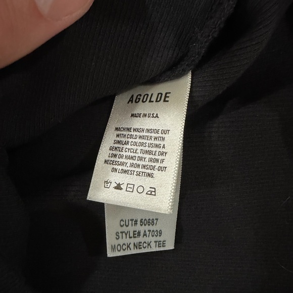 Agolde mock nee tee - Picture 6 of 7